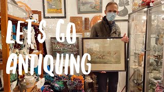 SHOP WITH US AT A GREAT ANTIQUE CENTRE: ANTIQUING IN ENGLAND