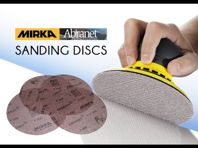 Mirka Abranet 6 Mesh Grip Sanding Discs