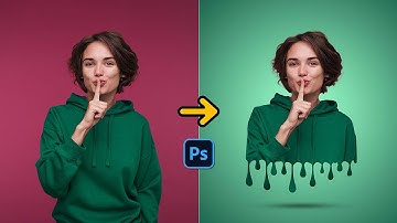 Dripping Effect Photoshop Tutorial | Adobe Photoshop Tricks 2025