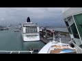 Cruise Ship &quot;Disney Magic&quot; Sail Away • Barcelona, Spain • Transatlantic Voyage • Aug 19, 2007