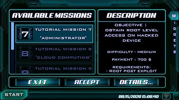 How to play The Lonely Hacker - Mission 7 Gameplay Walktrough (UPDATED - version 9.7)