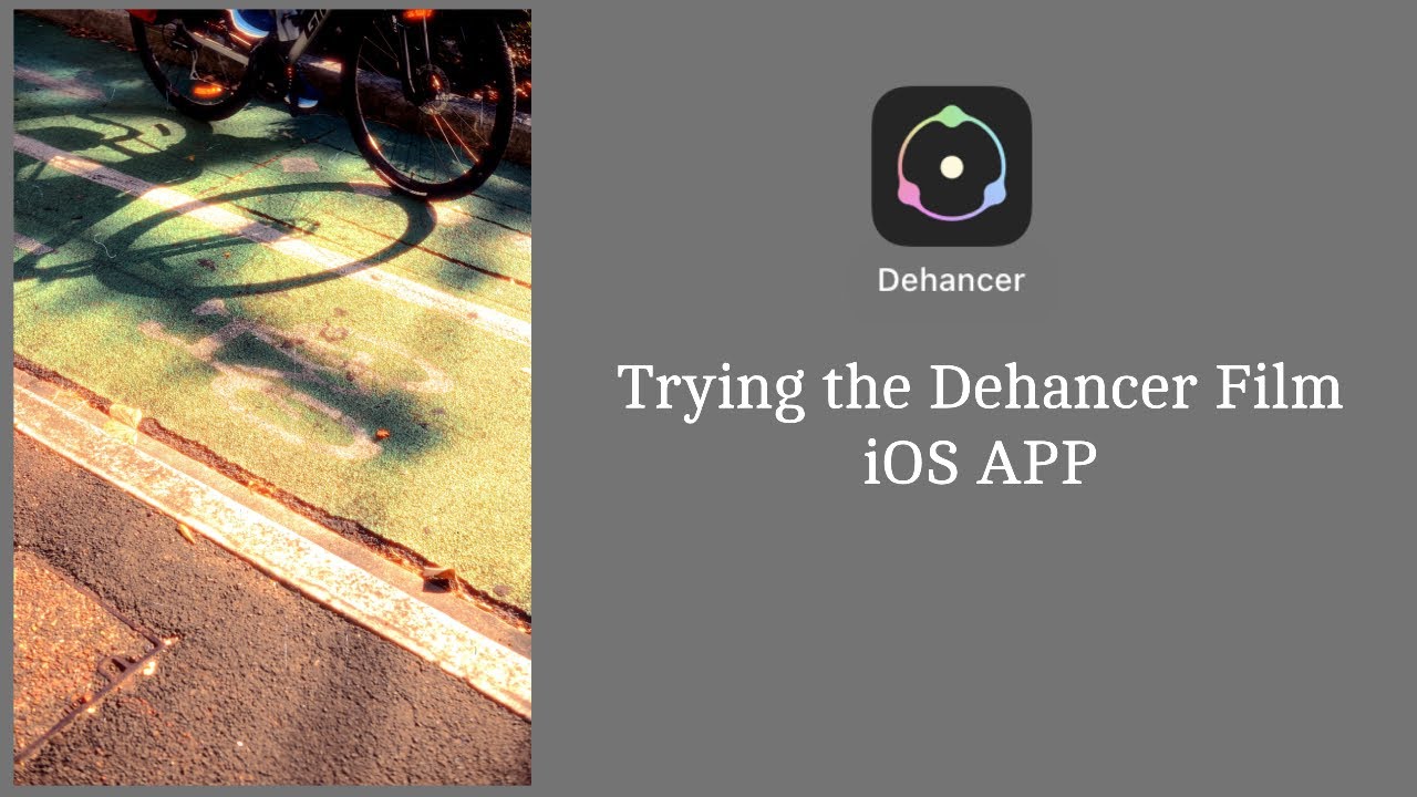 Trying out the Dehancer Film iOS APP - YouTube