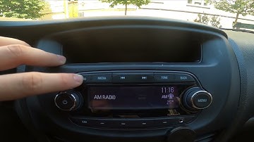 How to Change Radio Frequency in Opel Karl ( 2015 – 2018 ) | Switch Between AM/FM