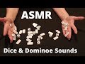 Dice and Dominoes Sounds | Rolling, Tapping, and Clicking | No Talking ~ ASMR ~
