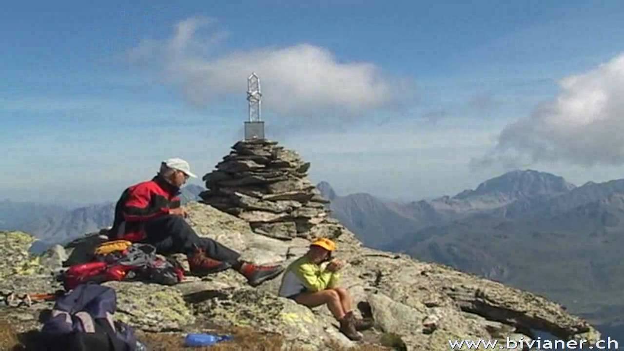 Wanderung von Bivio auf den Piz Scalotta