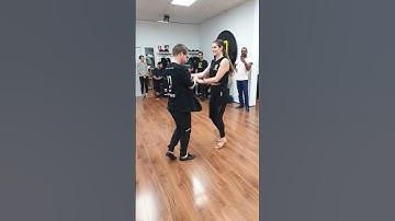 Salsa On2 Intermediate DEMO #shorts #dance #salsa #latindance #latinjunction #salsamusic