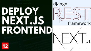 How to deploy a NEXT.JS application to Heroku. Full-stack React and Django Project. #12