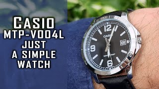 10 000 subs!  Casio MTP-V004L classic casual watch review #casio #casiowatch #gedmislaguna