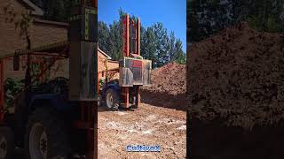 Tractor Mounted Mechanical Drop Hammer Compacting Construction Soil