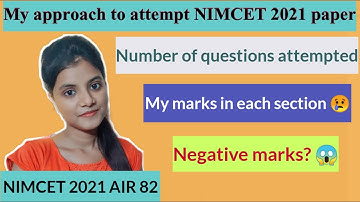 How to attempt NIMCET 2022 exam?💯 | How I attempted NIMCET 2021 paper🧐 | Nimcet 2021 paper analysis