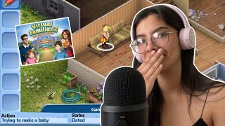 VIRTUAL FAMILIES 2 GAMEPLAY🤰🏻| playing my childhood favorite games (pt 1) screenshot 1