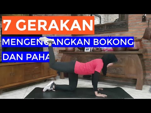 Latihan Mengencangkan Bokong dan Paha Dirumah