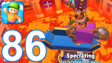 Stumble Guys - Gameplay Walkthrough Part 86 - Floor is Lava (iOS, Android)