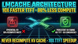 LMCache Architecture: 10x Faster TTFT & 80% Less GPU Compute for LLMs