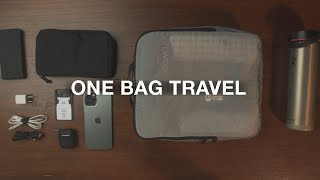 What's in my Travel Bag? | Ultralight Edition