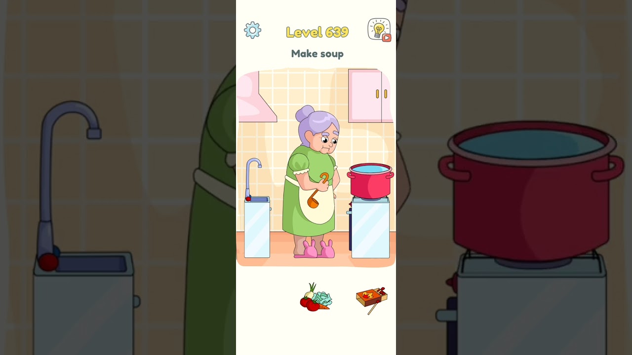 DOP 3 Level 639 - Make Soup - Channel Game Mikir