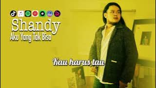 Shandy - Aku Yang Tak Bisa | Video Lirik