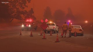 People told to evacuate as wildfire smoke inundates Marion County