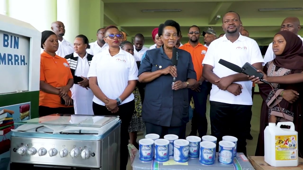 KAMPUNI YA MATI SUPERBRANDS YAKABIDHI ZAWADI HOSPITALI YA RUFAA MKOA WA MANYARA.