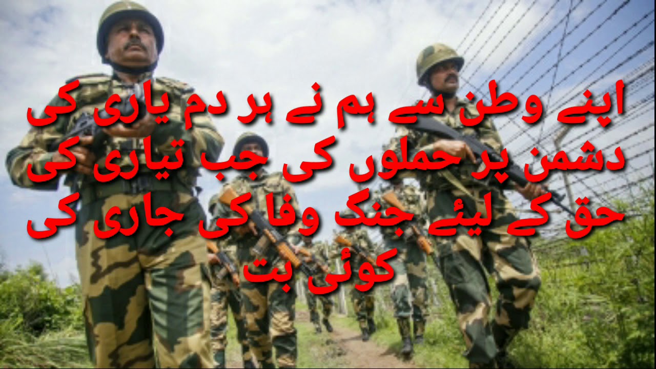 essay army in urdu