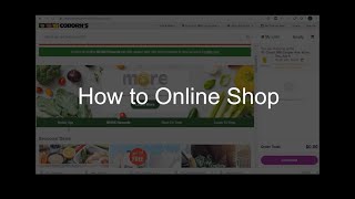 How to Online Shop