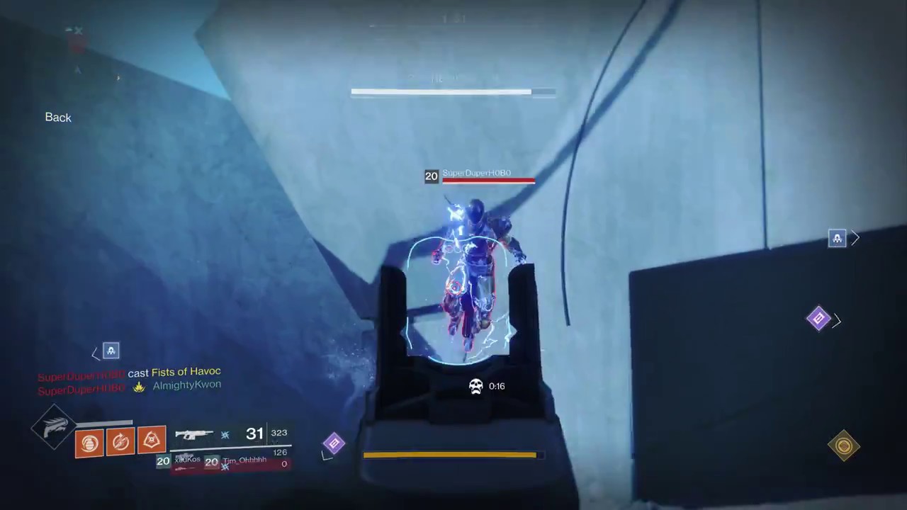 Destiny 2 PS4 massive Titan super choke YouTube