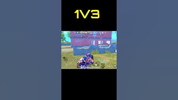 ⚡1V3 CLUTCH😈⚡ | PUBG LITE SHORTS | #shorts