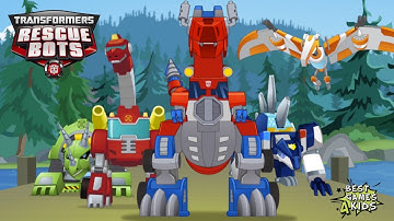 Transformers Rescue Bots: Dino Island | Griffin Rock’s Rescue Team cadet By PlayDate Digital