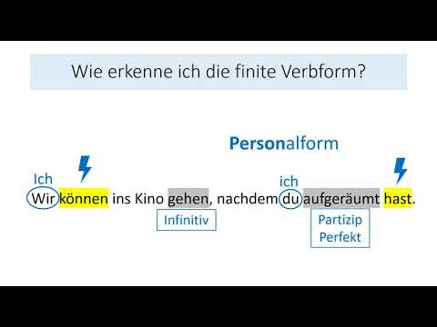 Video: Was ist die Verbform von Verhalten?