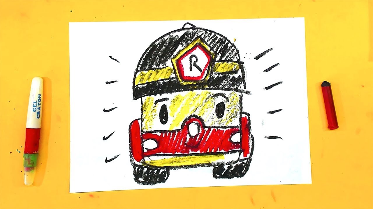 Папа кит рисует машинки