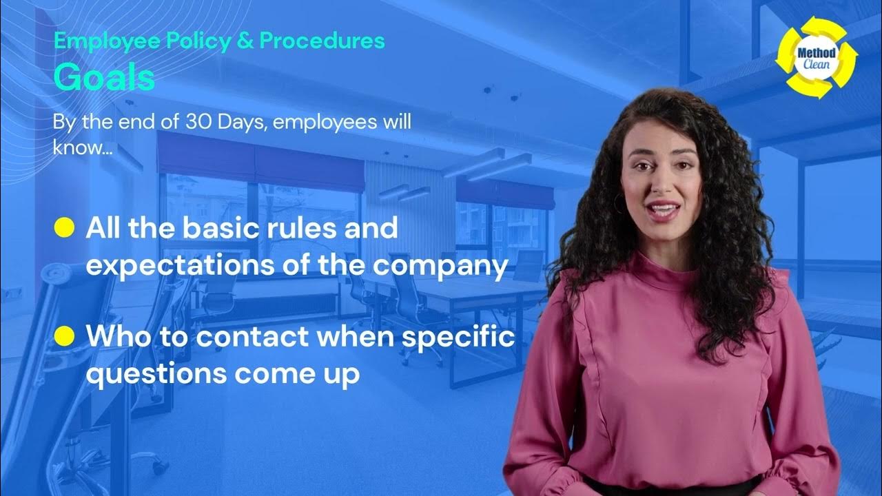 Janitorial Policy & Procedure Manual or Handbook YouTube