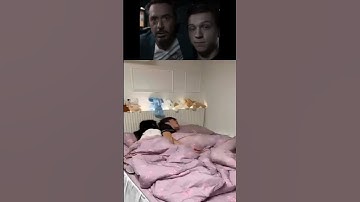 Tony stark react on viral video #tonystark #viral #reaction #react #funny #tomholland #reactionvideo