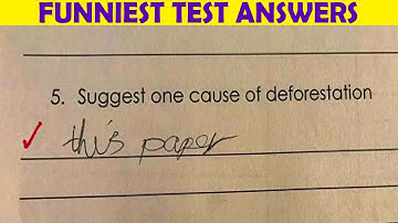 The Sassiest And Funniest Test Answers (NEW PICS)
