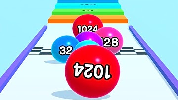 Ball Run 2048 Merge Number ! MAX LEVELS Gameplay Walkthrough New Update Part 238 android, ios