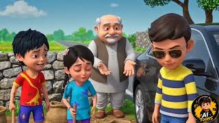 💸 Poor vs Rich Life – Shiva & Rudra Emotional Cartoon Story! 😢🚗