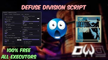 *BEST FREE* Defuse Division SCRIPT! | 🎁🎃Halloween Update Defuse Division Script AIMBOT & ESP🎁🎃