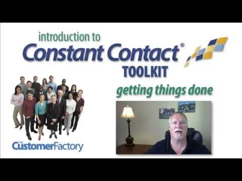 Constant Contact Toolkit: Getting Things Done