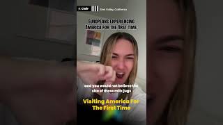 Visiting America for the First Time - Europeans and Others