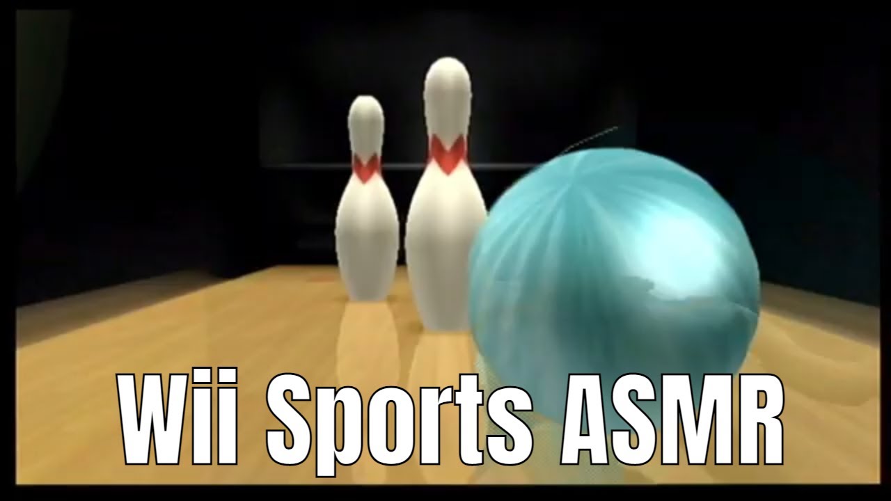 Wii Sports Bowling Nostalgic Sounds ASMR Soft Commentary YouTube