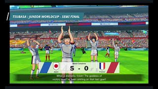 Captain Tsubasa: Rise of New Champions-Hành Trình vô địch Junior WorldCup Bán Kết: Japan VS France