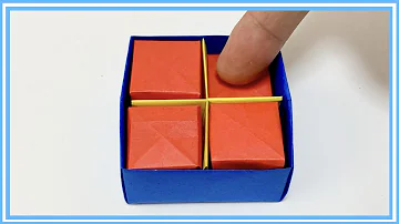 面白いおもちゃボタン折り紙の箱 面白いおもちゃボタン折り紙の箱