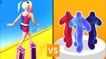 ✅ High Heels 🆚 Blob Runner 3D All Levels Android Game Play | Android Top Free Game Mobile