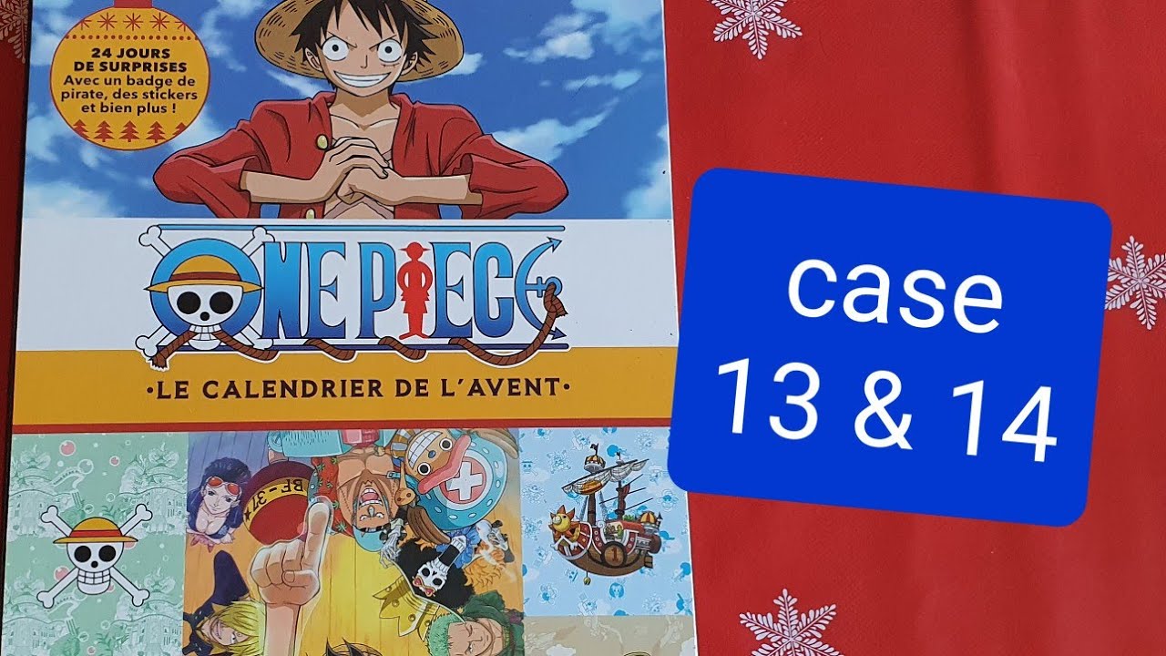 JOUR 13-14 ONE PIECE CALENDRIERS DE L'AVENT 2023. 