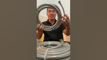 Bộ dây xịt xám rửa xe và tưới cây vòi đồng thau | Vương tiện ích #bodayxitxamruaxevatuoicay