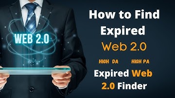How To Find Expired Web 2.0 Domains Using Expired Web 2.0 Finder | (URDU/HINDI) - Usama Khalid