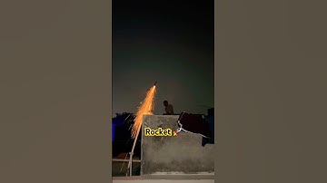 Rocket testing #crackers #fireworks #diwali #2024 #rocket #crackling #trendingshorts #foryou