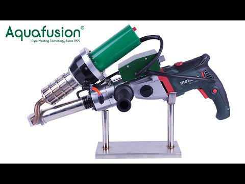 Hand Extrusion Welding Machine Operation