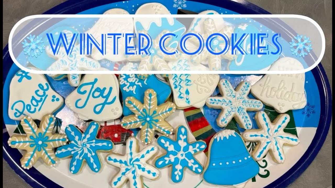 ~Cookie Decorating-Winter Themed Cookies! ~