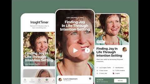 Intention Setting Online Course with Insight Timer