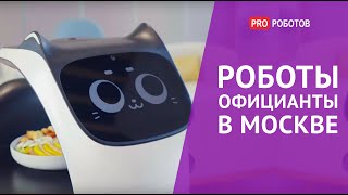 Роботы официанты в московских кафе // Технологии будущего // Pudu Robotics